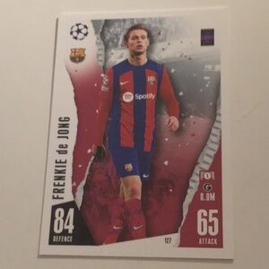 FC Barcelona Player Trading Card
